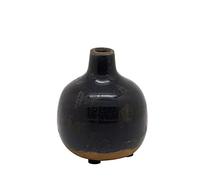 Vase Soliflore en céramique Bleu Marine 10x9cm