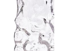 Vase Square Relief LxWxH 14x14x34cm