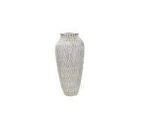 Vase Stiky en Polyrésine 50cm Or & Blanc