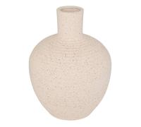 Vase Ted Boule 26x26x33 cm Blanc - Atmosphera createur d'interieur