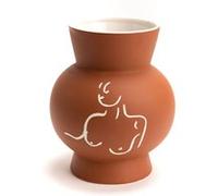 Vase terracotta femme buste - Amadeus - Marron - Céramique G