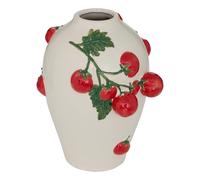Vase Tomates en Dolomite "Della Pasta" 25cm Multicolore