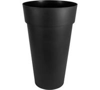 EDA - Pot de Fleur Vase Haut XXL TOSCANE Ø 48 cm - Volume 90 L - Ø 48 x H.80 cm - Gris anthracite