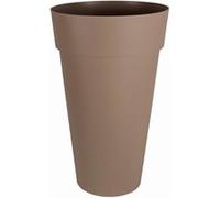 Vase Rond XXL Ø 48 cm - EDA - Toscane - 90 L - Ø 48 x H 80 cm -Taupe