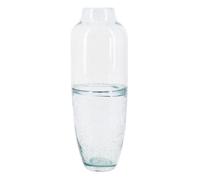 Vase verre bleu - décoration d'autrefois