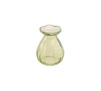 VASE VERRE COROLLE 7X9CM VERT NÉNUPHAR