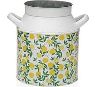 Vase Versa Jaune Citron Métal 13 x 15,5 x 21 cm