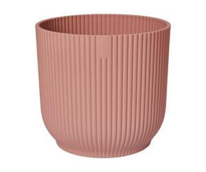 Vase Vibes Fold Rond 16CM Rose Délicat Elho