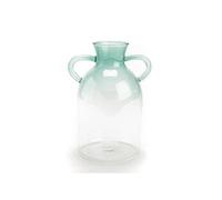 Vase vintage bleu 17 cm - Amadeus - Bleu - Verre Bleu G