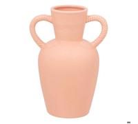Vase ""Wild"" céramique H23,5cm - Atmosphera createur d'interieur - Rose