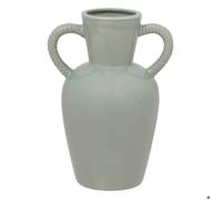 Vase ""Wild"" céramique H23,5cm - Atmosphera createur d'interieur - Vert