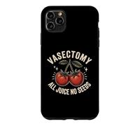 Vasectomie All Juice No Seeds Retro Cherry Tomates Graphic Coque pour iPhone 11 Pro Max