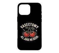 Vasectomie All Juice No Seeds Retro Cherry Tomates Graphic Coque pour iPhone 16 Pro Max