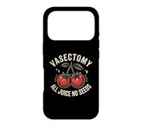 Vasectomie All Juice No Seeds Retro Cherry Tomates Graphic Coque pour iPhone 17 Pro