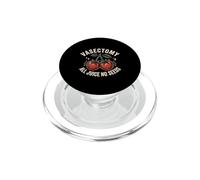 Vasectomie All Juice No Seeds Retro Cherry Tomates Graphic PopSockets PopGrip pour MagSafe