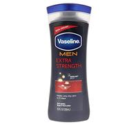 Vaseline Extra Strength Body and Face Lotion for Men, 10 Ounce