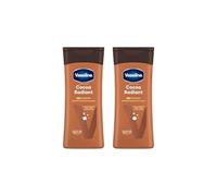 Vaseline Intensive Care Cocoa Radiant, Lotion Corporelle Hydratante, Pour Peau Sèche, Peau Nourrie et Éclatante, Hydratation 48H, Avec Lipides Hydratants et Beurre de Cacao Pur, 2x 200ml