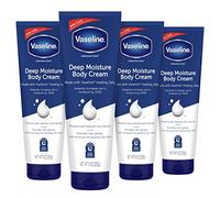 Vaseline Intensive Care Lot de 4 crèmes corporelles hydratantes en profondeur avec gelée de pétrole cicatrisante et vitamine E, riche et lisse pour peaux sèches 255 g