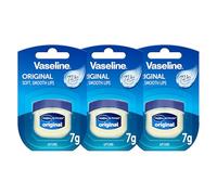 Vaseline Lip Therapy 7G Original | Baume à lèvres nourrissant pour une hydratation optimale (Original (3 Pièce))