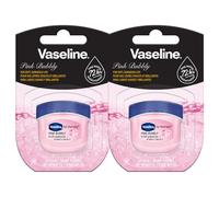 Vaseline Lip Therapy 7G Pink Bubbly | Baume à lèvres nourrissant pour une hydratation optimale avec une nuance de bulles roses | (Pink Bubbly (2 Pièce))