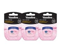 Vaseline Lip Therapy 7G Pink Bubbly | Baume à lèvres nourrissant pour une hydratation optimale avec une nuance de bulles roses | (Pink Bubbly (3 Pièce))