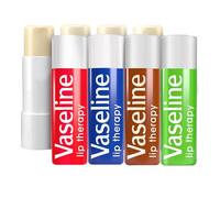 Vaseline Lip Therapy | Baume à lèvres hydratant | Set de 4 sticks Rosy, Original, Cocoa Butter et Aloe Vera (Set de 4 Sticks à Lèvres)