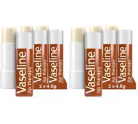Vaseline Lip Therapy Cocoa Butter | Baume à lèvres teinté au beurre de cacao et karité (Cocoa 2 x 4_8g) (Lot de 2)