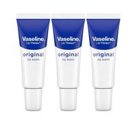 Vaseline LipTherapy Original LipBalm For Instant softness and smoothness 3 Pack of 10g