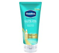 Vaseline Lotion Hydratante Éclat Sain Gluta-Hya Serum Burst, 170 ml, avec AHA, BHA, PHA, Élimine les Cellules Mortes, Peau Lisse et Éclatante dès la Première Utilisation