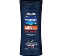 Vaseline Extra Strength Body and Face Lotion for Men, 10 Ounce