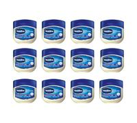 Vaseline Protection originale de la peau, soin de la peau pour les peaux gercées et sèches et l'eczéma 12 x 50 ml