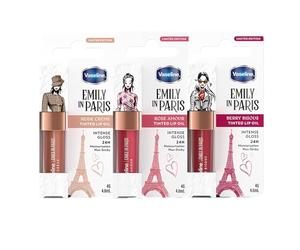 Vaseline x Emily in Paris Lip Oil Limited Edition (Multicolor - Mix Pack)