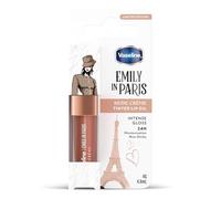 Vaseline x Emily in Paris Lip Oil Nude Crème, getönter Lipgloss für vollere Lippen, (Nude Crème - 1 x 4g)