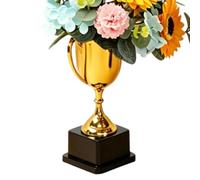 Vases de centre créatifs en forme de coupe