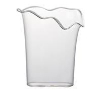 Vases de centre de table floral : vase à fleurs en acrylique, vase décoratif pour bureau à domicile, vase de table de chambre à coucher, vase élégant en acrylique transparent qui améliore