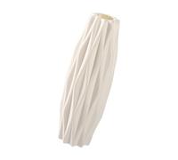 Vases élégants en imitation céramique blanche pour décoration de maison et de bureau, mariage, pendaison de crémaillère, vases incassables