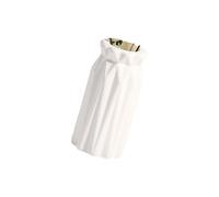 Vases élégants en imitation céramique blanche pour décoration de maison et de bureau, mariage, pendaison de crémaillère, cadeau de salle à manger