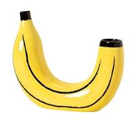 Vases élégants en résine en forme de banane, décoration de la maison pour arrangements floraux créatifs pour fleurs séchées, récipient en forme de fruits