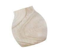 Vases en bois massif multifonctionnels pour fleurs sèches décors saisonniers styles asiatiques décoration d'intérieur minimalistes entrée vases en bois
