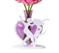 Vases pour décoration de table - Support de fleurs romantique en forme de | Vases avec support pour un couple dansant pour la décoration de la maison, salon, cuisine, salle à manger, chambre à coucher