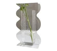 Vases transparents minimalistes pour arrangements floraux, pièce décorative d'observation des racines visibles, parfaits pour les décorations de jardinage d'intérieur et d'intérieur modernes, vases en