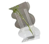 Vases Transparents minimalistes pour Arrangements Floraux, pièce décorative, Observation Visible des Racines, Parfait pour Les intérieurs Modernes, vases en Acrylique