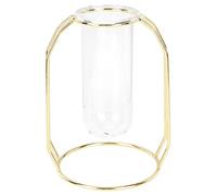 Vases transparents pour plantes hydroponiques, Pot de fleurs, décorations de table pour la maison, or -SALALIS