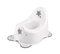 Vasino Stars, Dimensions 38x24x27 Blanc Et Gris Lulabi