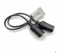 Vasiumic Adaptateur 50 A pour connecteur Anderson vers prise femelle 16 A avec indice d'incendie UL94 V0 et options de longueur de câble de 30 cm et 50 cm pour véhicules de plaisance et véhicules (30