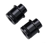 Vasiumic Adaptateur de conversion de moyeu QR pour essieu traversant de 12 mm/15 mm à 9 mm - Pour alliage d'aluminium 7075 usiné CNC, compatible avec Hope et autres relations rapides (2 pièces de 12 à
