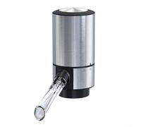 Vasiumic Aérateur de vin électrique automatique en acier inoxydable - Outil de bar à décanter pour cuisine, maison, fête, oxygénateur de vin, distributeur de vin One Touch