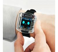 Vasiumic AI Voice Watch Kit de construction électronique avec écran de 0,96", carte de développement à faire soi-même, reconnaissance vocale et formation vocale des personnages, ensemble de