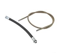 Vasiumic Arbre d'entraînement de ponceuse à cloison sèche, manchon de transmission flexible pour câble Porter 7800 7801 259385, remplacement de 108 cm avec manchon de protection, noyau en acier (1)