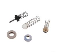 Vasiumic Bagues d'étanchéité pneumatiques 17 mm et 20 mm, joint de soupape d'admission et kit de poussée, taille moyenne et grande, accessoires de réparation en caoutchouc (17 mm)